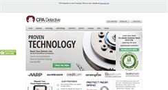 Desktop Screenshot of cpadetective.com